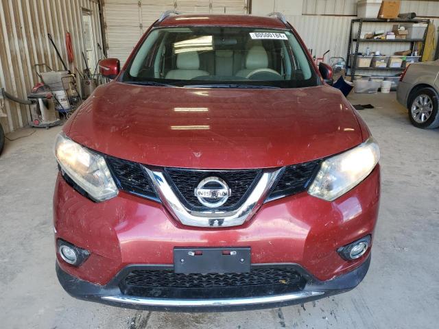 5N1AT2MT8EC751697 - 2014 NISSAN ROGUE S RED photo 5