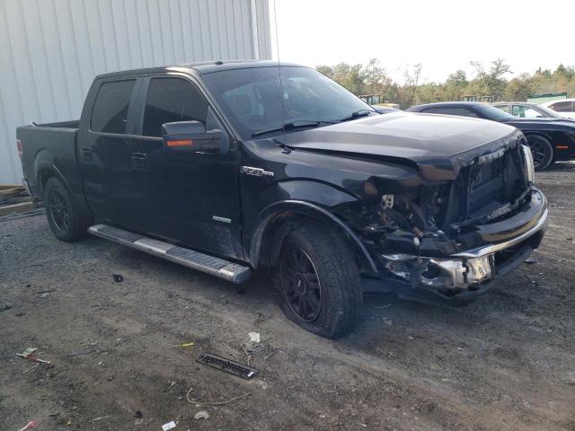 1FTFW1CT1CFA35989 - 2012 FORD F150 SUPERCREW BLACK photo 4