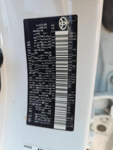 5YFS4MCE9RP179220 - 2024 TOYOTA COROLLA SE თეთრი ფოტო 12