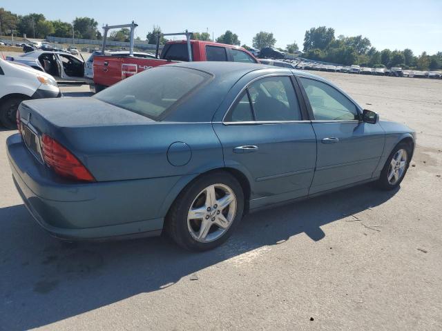 1LNHM86S11Y623401 - 2001 LINCOLN LS BLUE photo 3