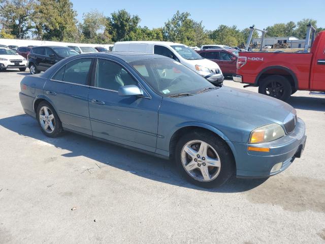 1LNHM86S11Y623401 - 2001 LINCOLN LS BLUE photo 4