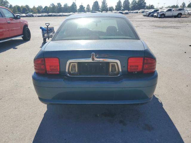 1LNHM86S11Y623401 - 2001 LINCOLN LS BLUE photo 6