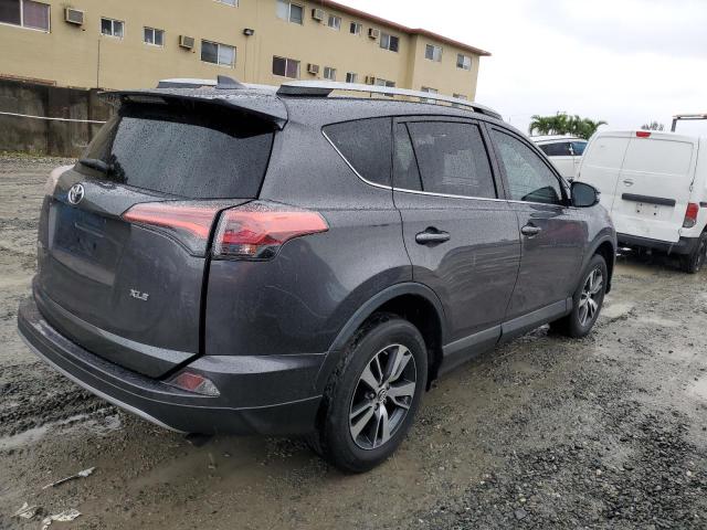 2T3WFREV4JW518823 - 2018 TOYOTA RAV4 ADVENTURE GRAY photo 3