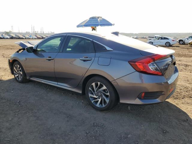 19XFC2F75HE072090 - 2017 HONDA CIVIC EX GRAY photo 2