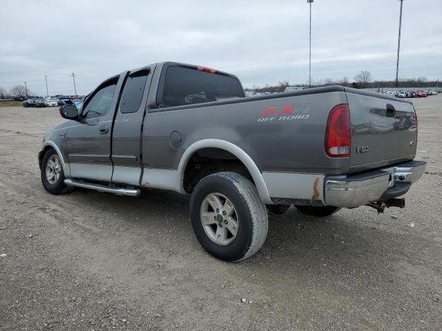 1FTRX18L12KA55782 - 2002 FORD F150 GRAY photo 2