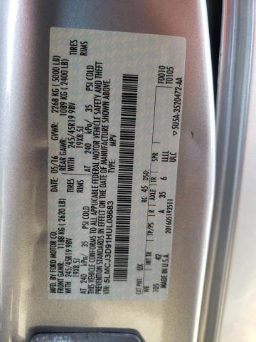 5LMCJ3D91HUL08683 - 2017 LINCOLN MKC RESERVE SILVER photo 13