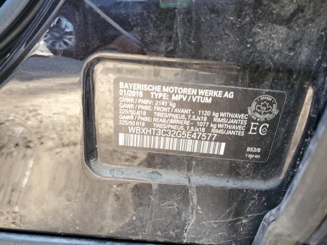 WBXHT3C32G5E47577 - 2016 BMW X1 XDRIVE28I Marrón foto 13