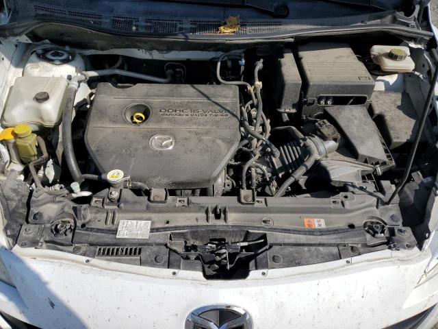 JM1CW2CL3D0158559 - 2013 MAZDA 5 WHITE photo 12