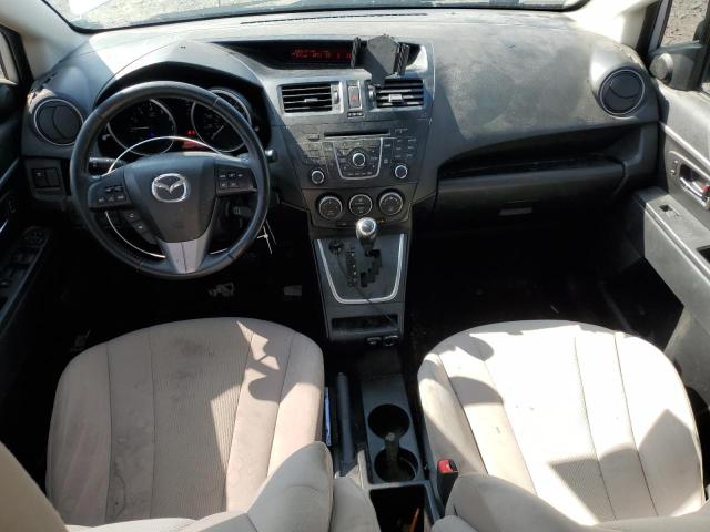 JM1CW2CL3D0158559 - 2013 MAZDA 5 WHITE photo 8