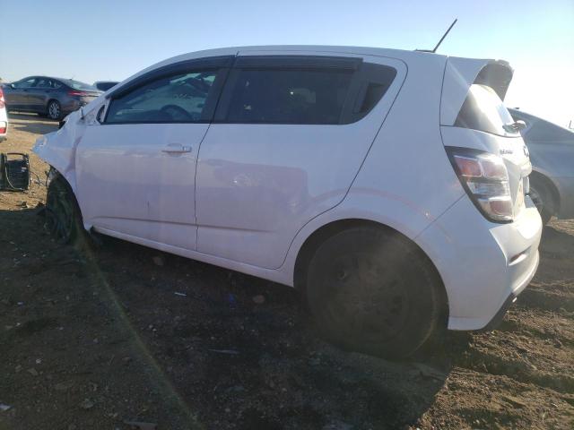 1G1JG6SH3H4168492 - 2017 CHEVROLET SONIC WHITE photo 2