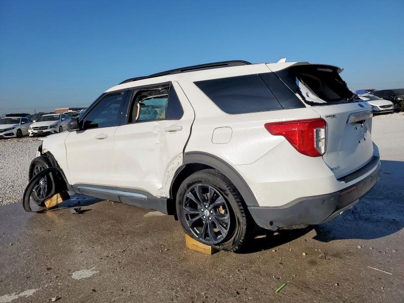 1FMSK7DH1MGC04410 - 2021 FORD EXPLORER XLT თეთრი ფოტო 2