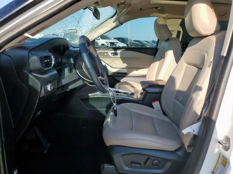 1FMSK7DH1MGC04410 - 2021 FORD EXPLORER XLT თეთრი ფოტო 7