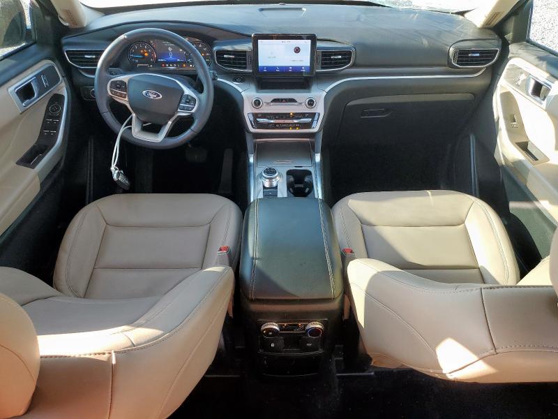 1FMSK7DH1MGC04410 - 2021 FORD EXPLORER XLT თეთრი ფოტო 8