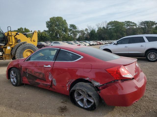 1HGCS2B88CA000852 - 2012 HONDA ACCORD EXL RED photo 2