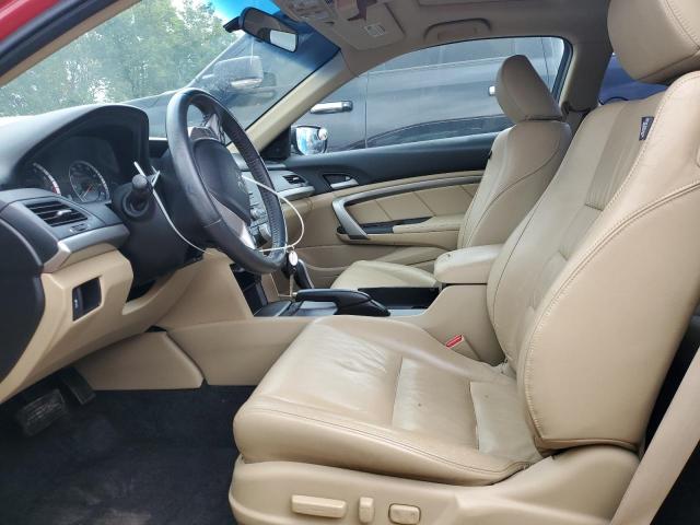 1HGCS2B88CA000852 - 2012 HONDA ACCORD EXL RED photo 7