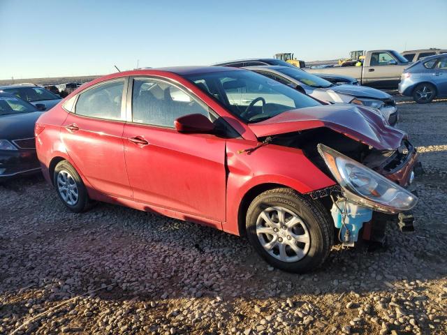 KMHCT4AE3EU703304 - 2014 HYUNDAI ACCENT GLS RED photo 4