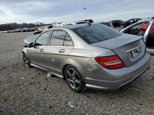 WDDGF8AB5EA949529 - 2014 MERCEDES-BENZ C 300 4MATIC SILVER photo 2