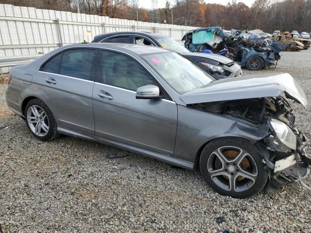 WDDGF8AB5EA949529 - 2014 MERCEDES-BENZ C 300 4MATIC SILVER photo 4