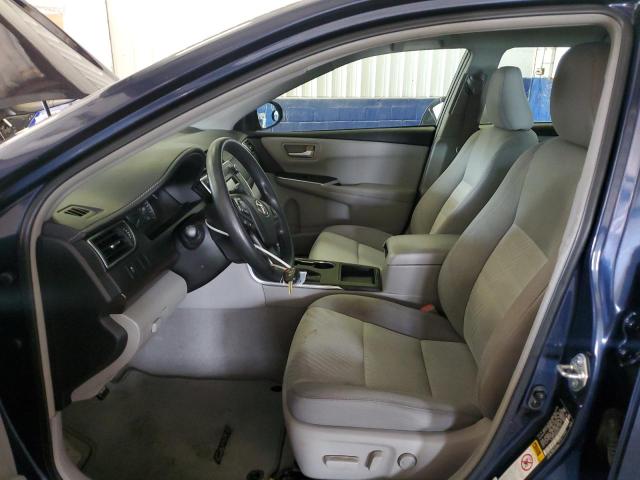 4T4BF1FK0FR515721 - 2015 TOYOTA CAMRY LE BLUE photo 7