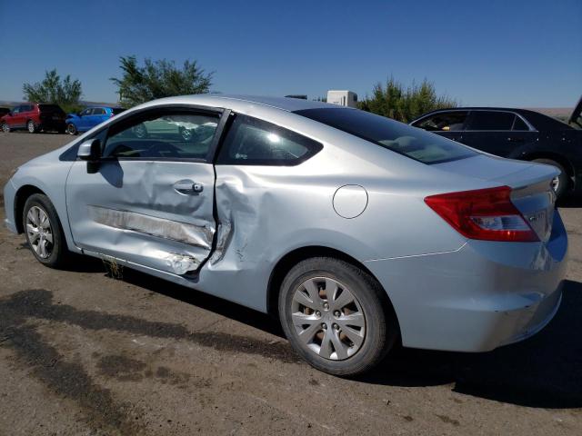 2HGFG3B57CH558011 - 2012 HONDA CIVIC LX BLUE photo 2