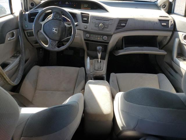 2HGFG3B57CH558011 - 2012 HONDA CIVIC LX BLUE photo 8