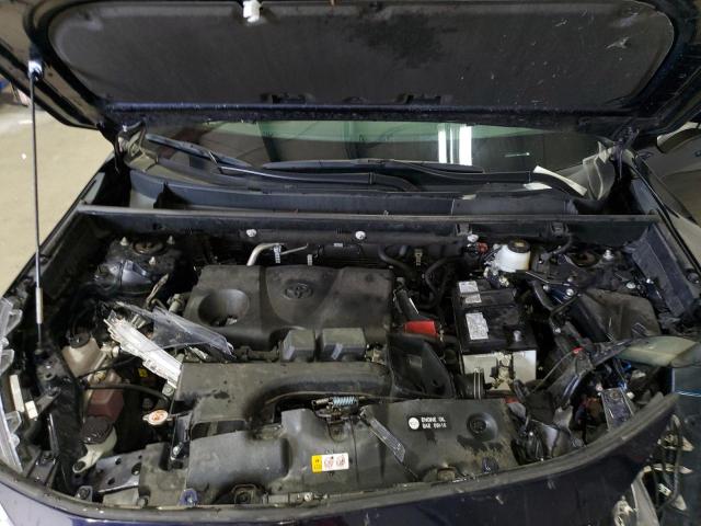 2T3P1RFV1RW456505 - 2024 TOYOTA RAV4 XLE BLUE photo 12