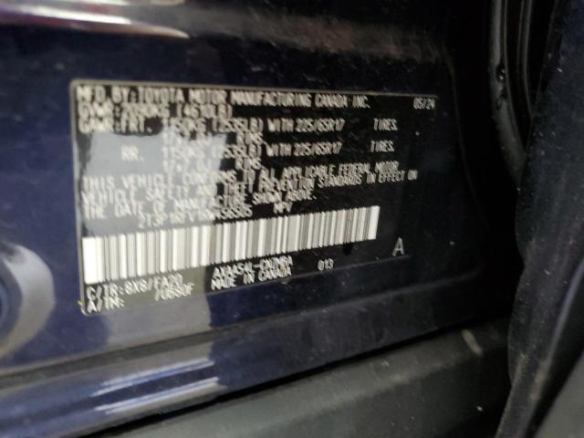 2T3P1RFV1RW456505 - 2024 TOYOTA RAV4 XLE BLUE photo 13