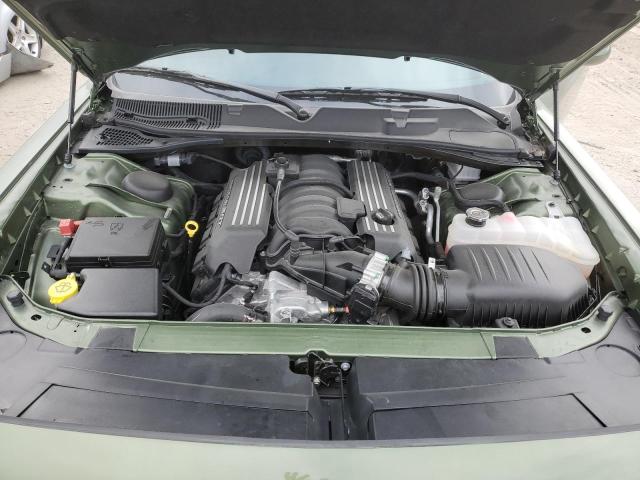 2C3CDZFJ8NH211766 - 2022 DODGE CHALLENGER R/T SCAT PACK GREEN photo 11