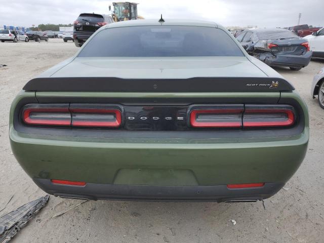 2C3CDZFJ8NH211766 - 2022 DODGE CHALLENGER R/T SCAT PACK GREEN photo 6