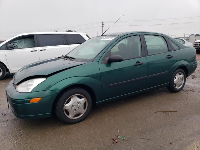 1FAFP33P81W133545 - 2001 FORD FOCUS LX GREEN photo 1