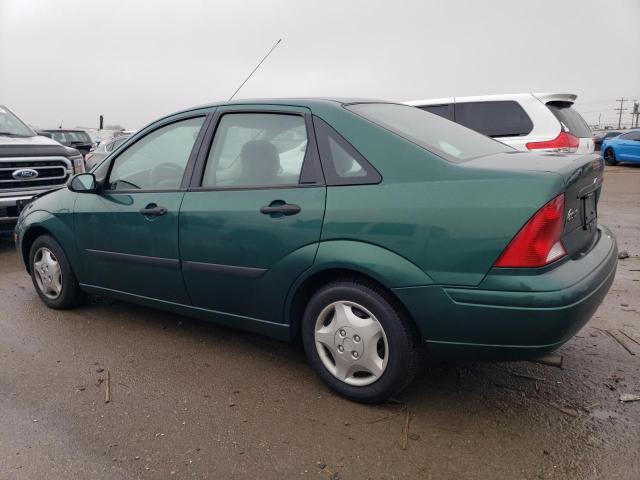 1FAFP33P81W133545 - 2001 FORD FOCUS LX GREEN photo 2