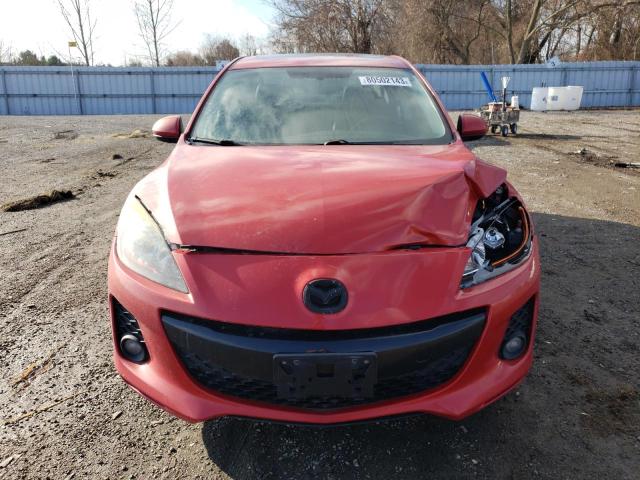 JM1BL1V74D1721188 - 2013 MAZDA 3 I RED photo 5