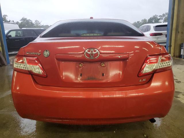 4T1BF3EK8BU181083 - 2011 TOYOTA CAMRY BASE წითელი ფოტო 6