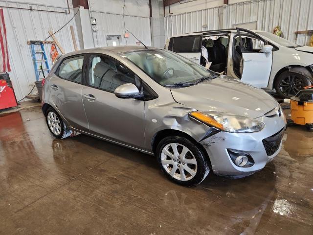 JM1DE1LY0D0158306 - 2013 MAZDA MAZDA2 SILVER photo 4