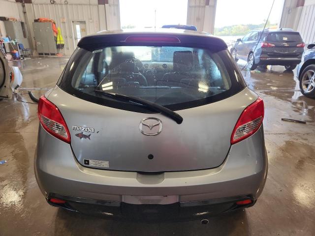 JM1DE1LY0D0158306 - 2013 MAZDA MAZDA2 SILVER photo 6
