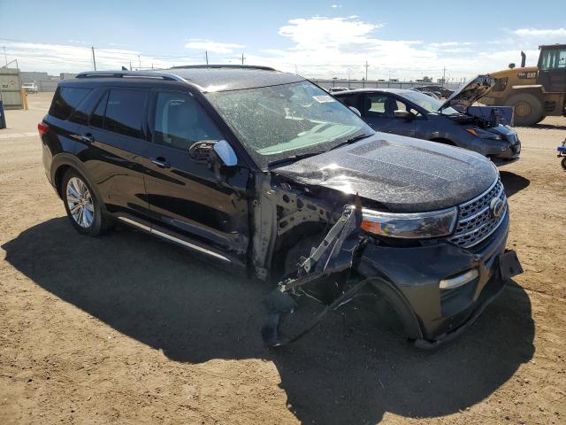 1FMSK8FH1LGC29339 - 2020 FORD EXPLORER LIMITED BLACK photo 4