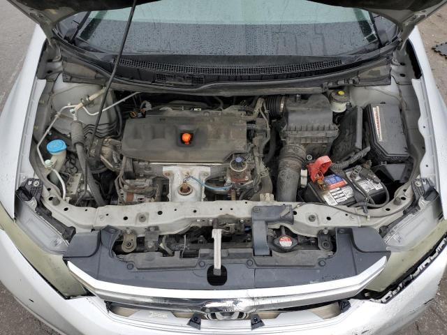 2HGFB2F9XCH552175 - 2012 HONDA CIVIC EXL ვერცხლისფერი ფოტო 11