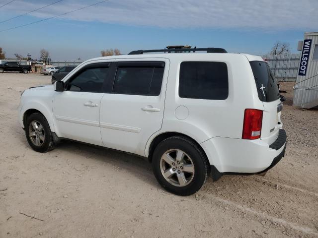 5FNYF385X9B017888 - 2009 HONDA PILOT EXL WHITE photo 2