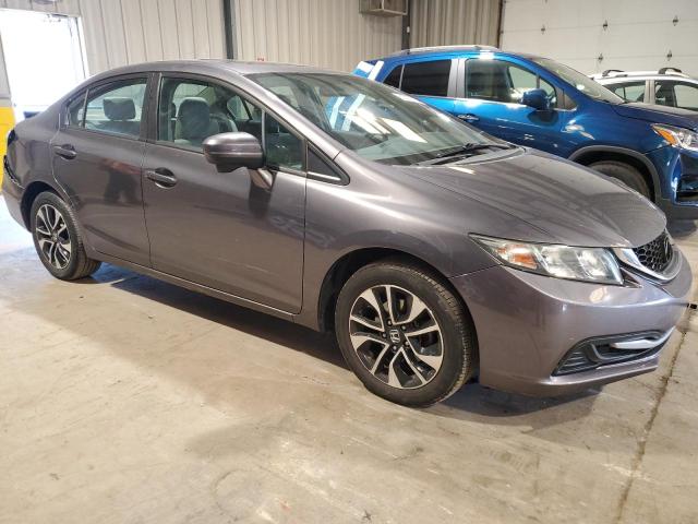 19XFB2F86FE256527 - 2015 HONDA CIVIC EX GRAY photo 4