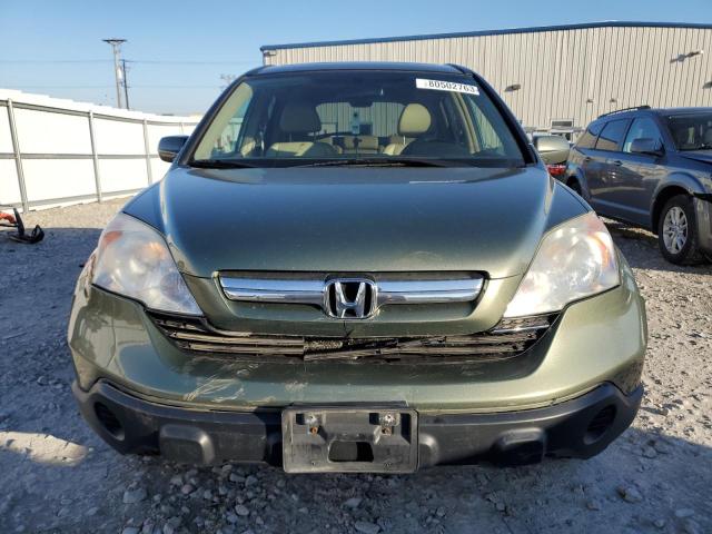 5J6RE48768L034725 - 2008 HONDA CR-V EXL GREEN photo 5