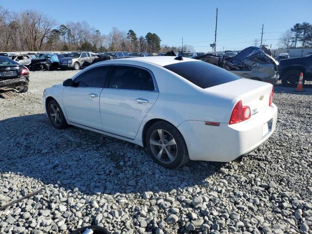 1G1ZD5E00CF355276 - 2012 CHEVROLET MALIBU 2LT WHITE photo 2