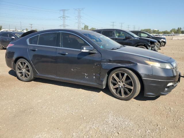 19UUA8F5XDA000752 - 2013 ACURA TL TECH შავი ფოტო 4
