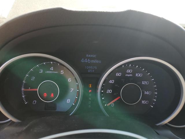 19UUA8F5XDA000752 - 2013 ACURA TL TECH შავი ფოტო 9