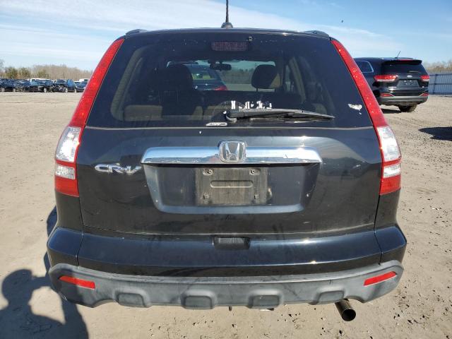 JHLRE48778C082307 - 2008 HONDA CR-V EXL BLACK photo 6