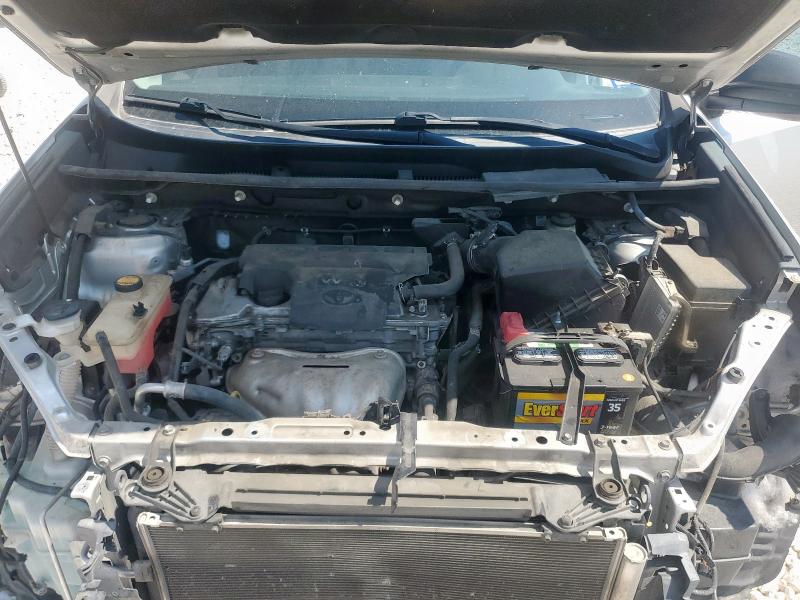 2T3ZFREV9EW112569 - 2014 TOYOTA RAV4 LE SILVER photo 12