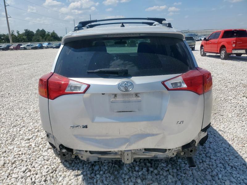 2T3ZFREV9EW112569 - 2014 TOYOTA RAV4 LE SILVER photo 6