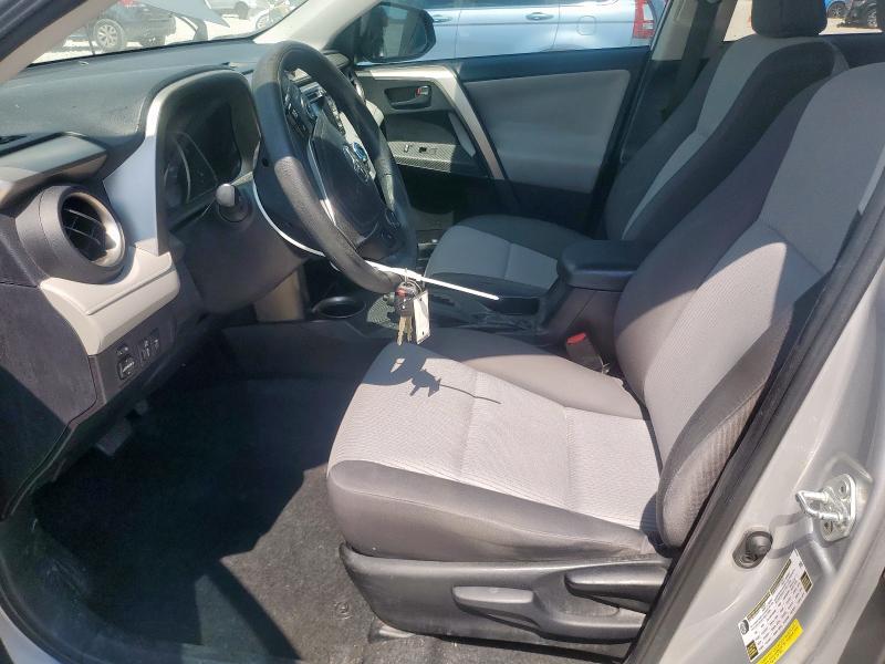 2T3ZFREV9EW112569 - 2014 TOYOTA RAV4 LE SILVER photo 7