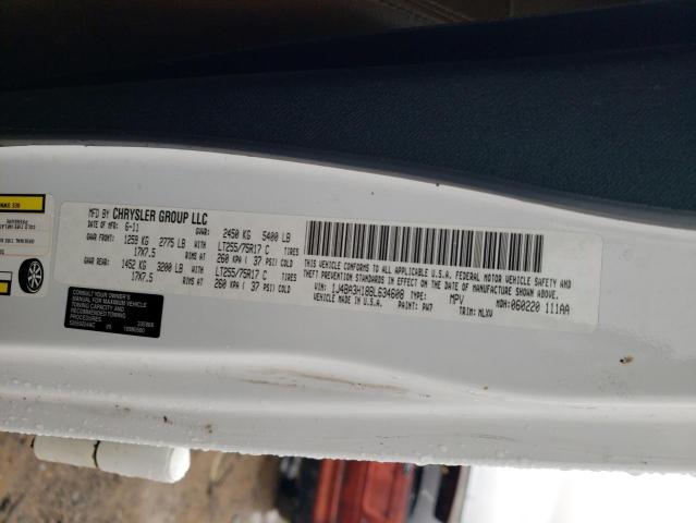 1J4BA3H18BL634608 - 2011 JEEP WRANGLER U SPORT თეთრი ფოტო 13