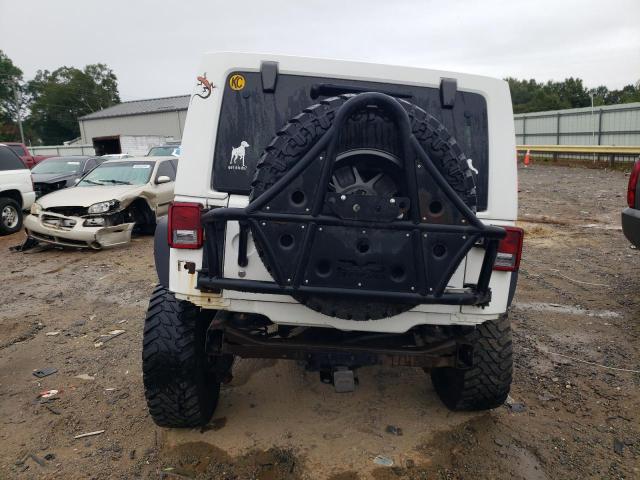 1J4BA3H18BL634608 - 2011 JEEP WRANGLER U SPORT თეთრი ფოტო 6