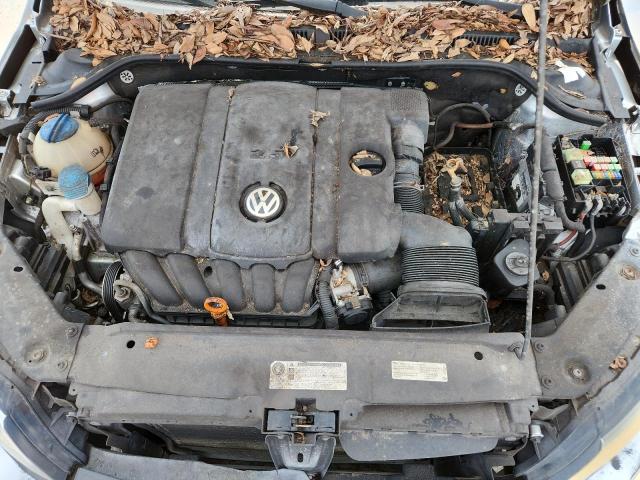 3VWDP7AJ5CM455020 - 2012 VOLKSWAGEN JETTA SE SILVER photo 11